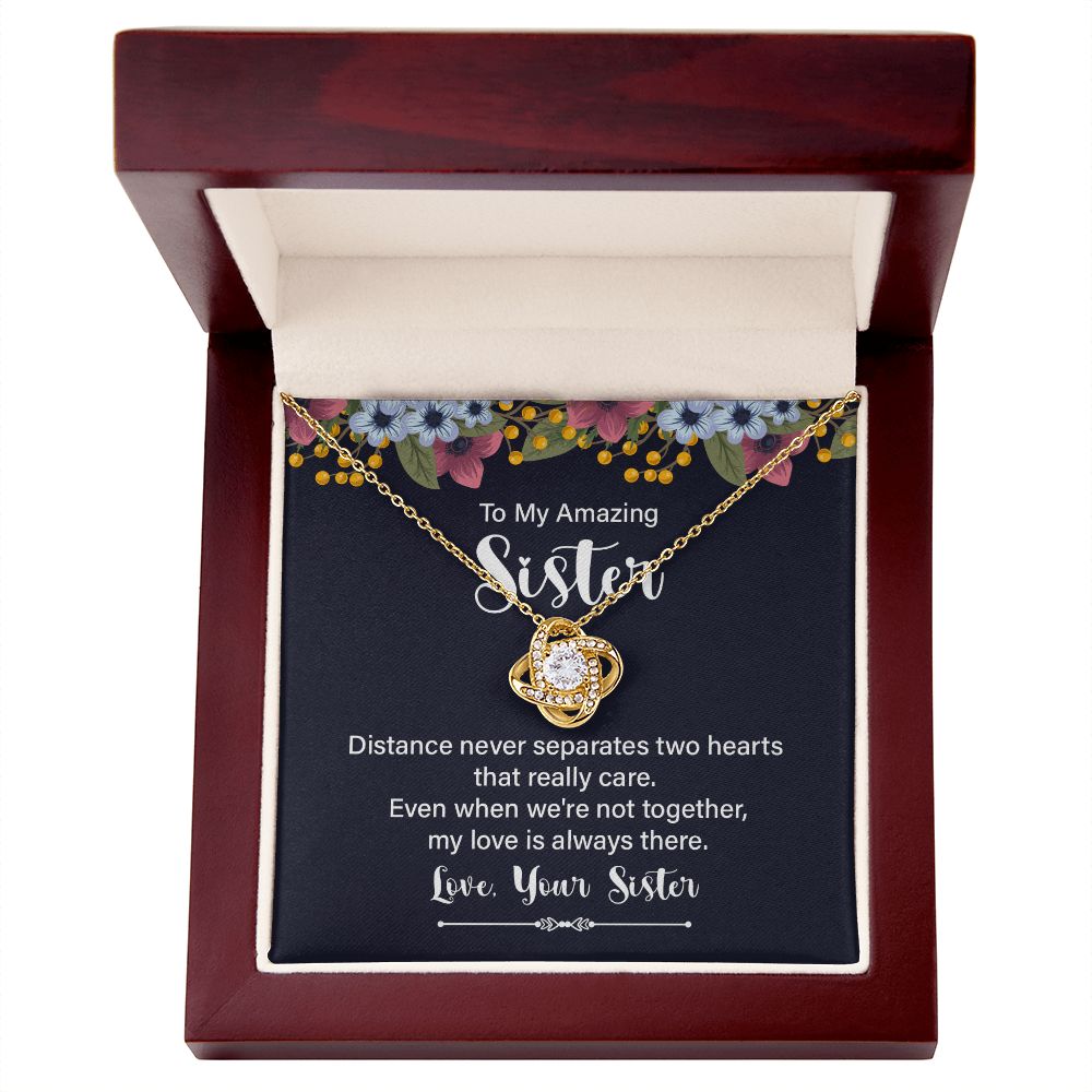 Gift to Sister Necklace, Christmas Gift Birthday Gift to Sister