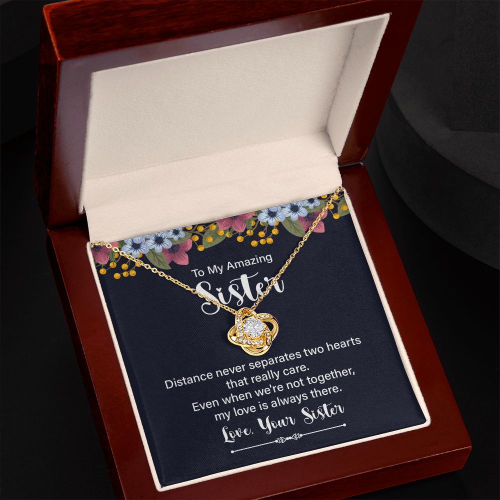 Gift to Sister Necklace, Christmas Gift Birthday Gift to Sister