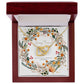 Christmas Jewelry Gifts Interlocking Hearts Happy Christmas