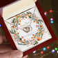 Christmas Jewelry Gifts Interlocking Hearts Happy Christmas