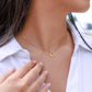 Heart Necklace Gift for Mom Birthday Gift for Mother Silver or Gold