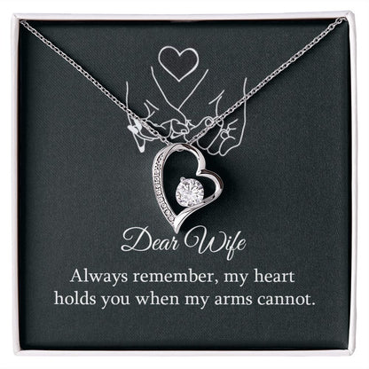 Gift for Wife Heart Necklace Gift for Wife Christmas Gifts Birthday Anniversary