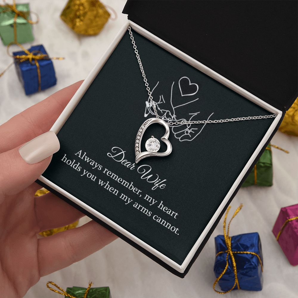 Gift for Wife Heart Necklace Gift for Wife Christmas Gifts Birthday Anniversary