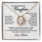 Gifts for Daughter Necklace Heart, Gifts from Mom to Daughter Birthday Christmas