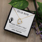 Mother's Day Gift from Son, Heart Necklace Jewelry for Mother's Day