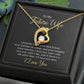 Fiancé Gifts Future Wife Heart Necklace Gift Birthday Christmas Anniversary