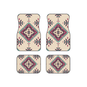 Set of 4 Car Mats for Car SUV, 4 Pieces Southwestern Car Mats