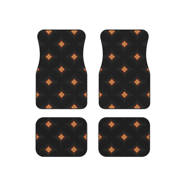 Boho Car Mats (Set of 4) Southwestern Car Mats for Car SUV Night Canyon Print
