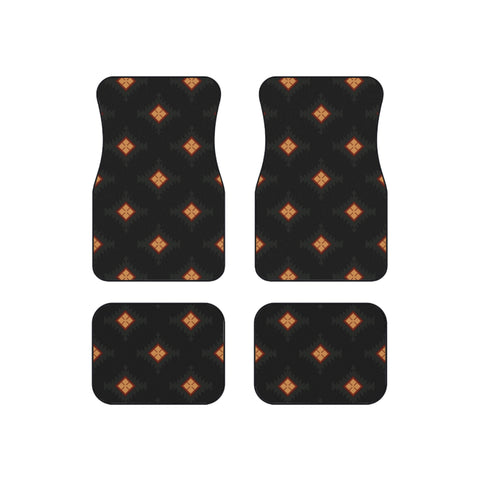 Boho Car Mats (Set of 4) Southwestern Car Mats for Car SUV Night Canyon Print