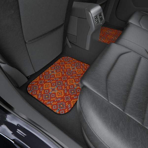 Car Mats (Set of 4) Southwestern Car Mats Redrock Canyon Print 4 Piece Mats for Car
