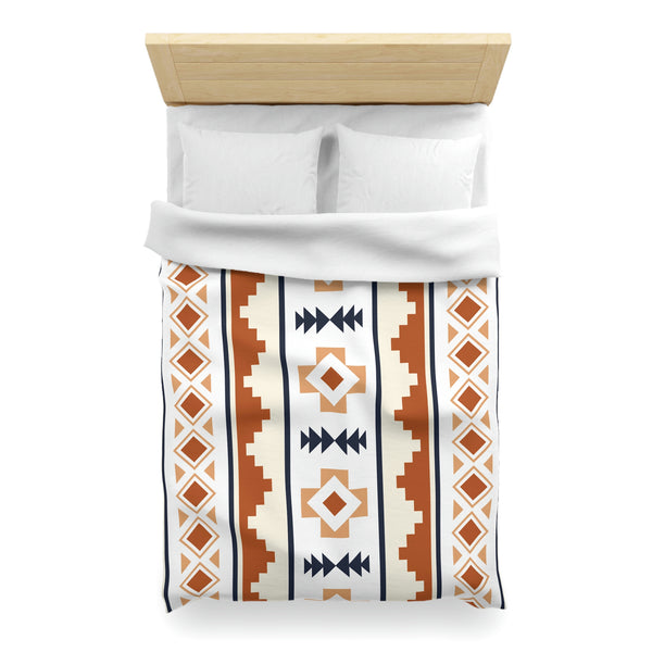 Duvet Cover Queen Twin or King, Microfiber Polyester Boho Southwestern