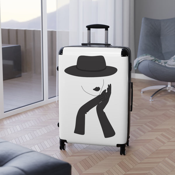 Simple Woman Cabin Suitcase, Carry On Luggage