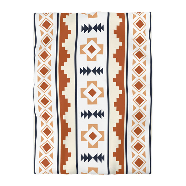 Duvet Cover Queen Twin or King, Microfiber Polyester Boho Southwestern
