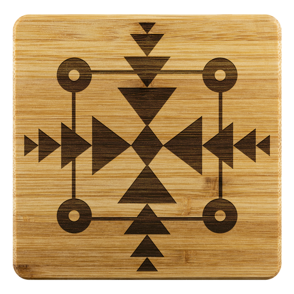 Coasters, 4 Pc, Wooden Coasters, Southwestern, Gifts, Home