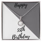 40th Birthday Gifts 30th Personalized Necklace Happy 40th Birthday Gifts for Her