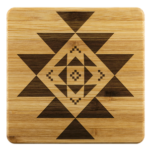 Coasters, 4 Pcs, Wooden Coasters, Southwestern Coasters, Gifts, Christmas Gift