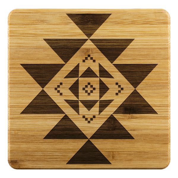 Coasters, 4 Pcs, Wooden Coasters, Southwestern Coasters, Gifts, Christmas Gift